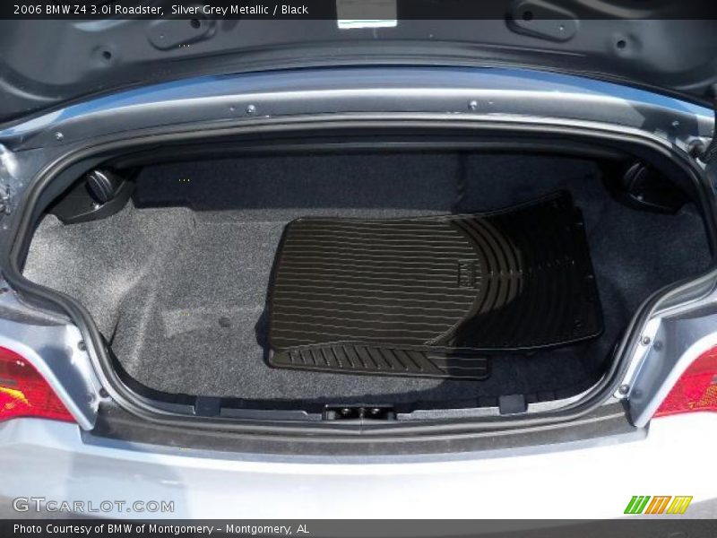 Silver Grey Metallic / Black 2006 BMW Z4 3.0i Roadster
