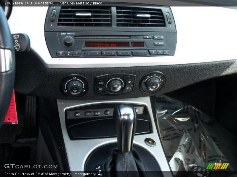 Silver Grey Metallic / Black 2006 BMW Z4 3.0i Roadster