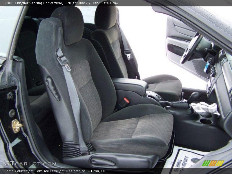 Brilliant Black / Dark Slate Gray 2006 Chrysler Sebring Convertible