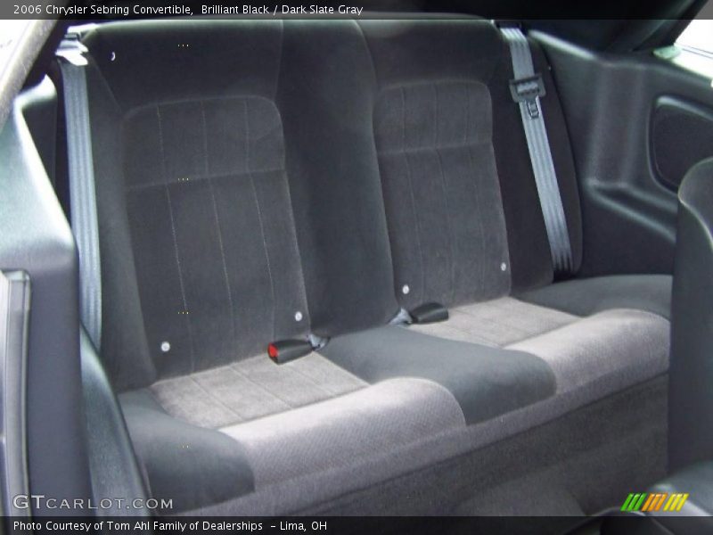 Brilliant Black / Dark Slate Gray 2006 Chrysler Sebring Convertible