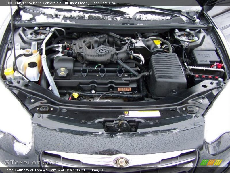 Brilliant Black / Dark Slate Gray 2006 Chrysler Sebring Convertible