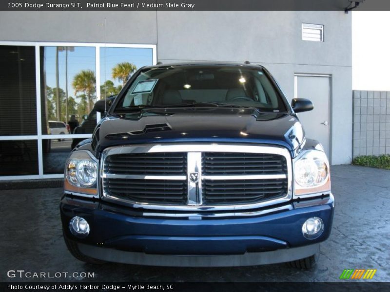 Patriot Blue Pearl / Medium Slate Gray 2005 Dodge Durango SLT