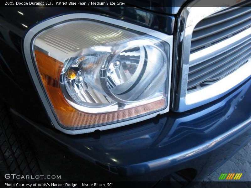 Patriot Blue Pearl / Medium Slate Gray 2005 Dodge Durango SLT
