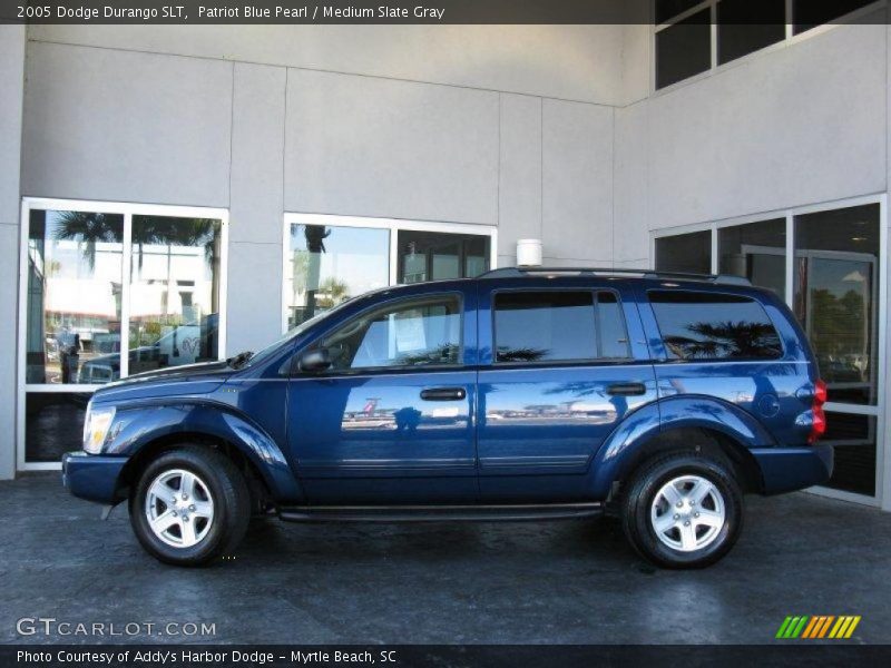 Patriot Blue Pearl / Medium Slate Gray 2005 Dodge Durango SLT