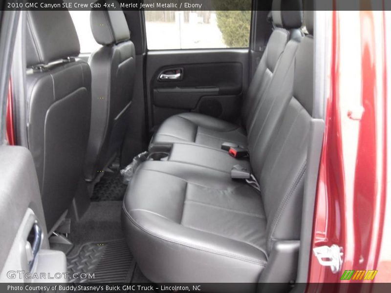 Merlot Jewel Metallic / Ebony 2010 GMC Canyon SLE Crew Cab 4x4