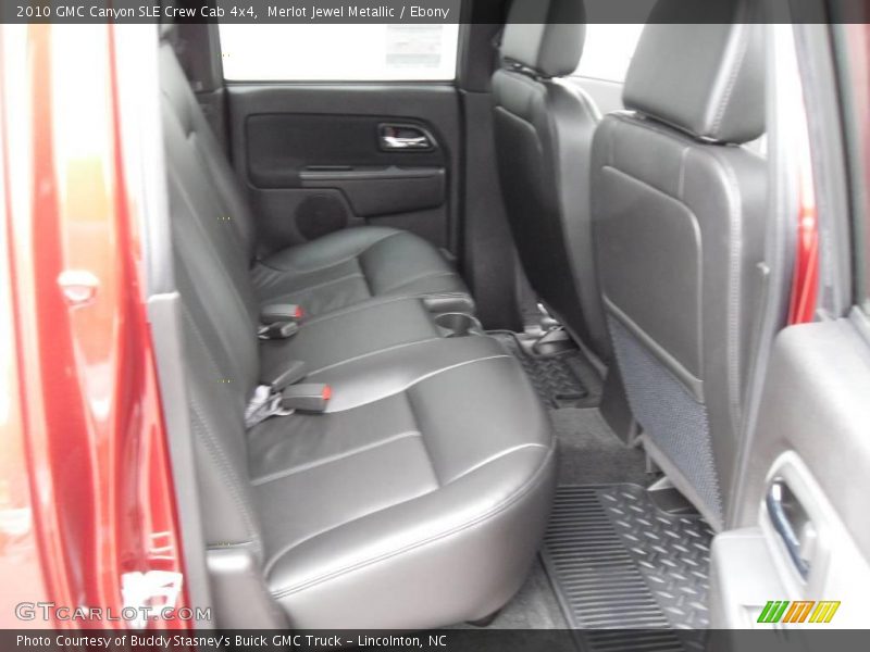 Merlot Jewel Metallic / Ebony 2010 GMC Canyon SLE Crew Cab 4x4