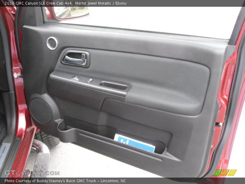 Merlot Jewel Metallic / Ebony 2010 GMC Canyon SLE Crew Cab 4x4