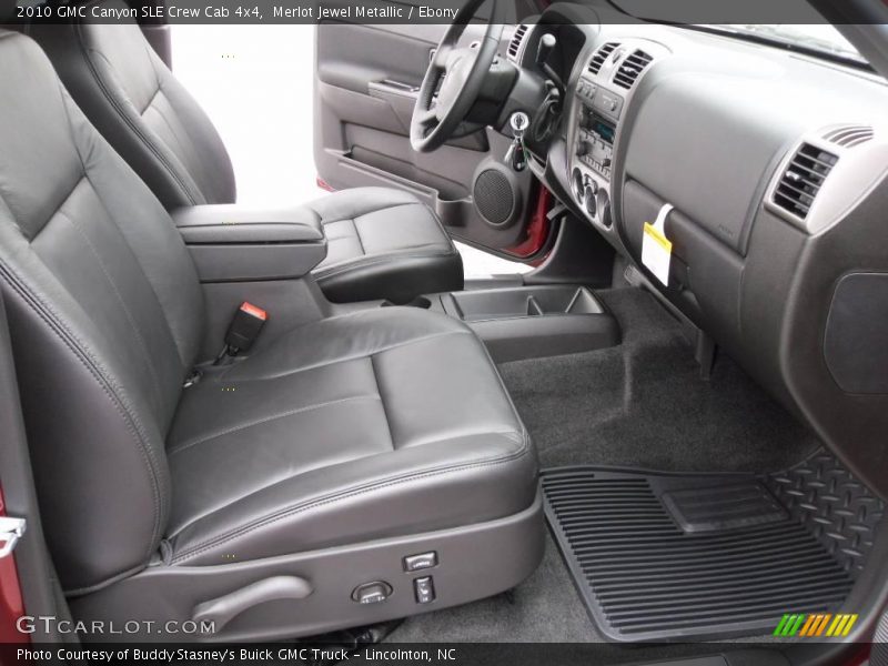 Merlot Jewel Metallic / Ebony 2010 GMC Canyon SLE Crew Cab 4x4