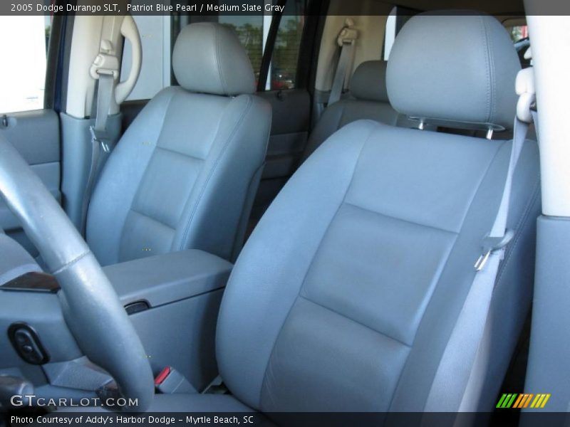 Patriot Blue Pearl / Medium Slate Gray 2005 Dodge Durango SLT