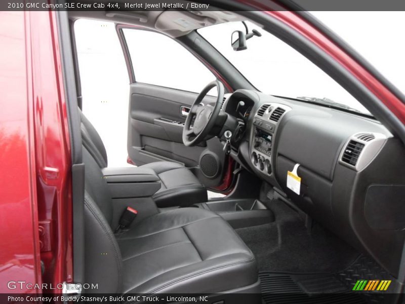 Merlot Jewel Metallic / Ebony 2010 GMC Canyon SLE Crew Cab 4x4