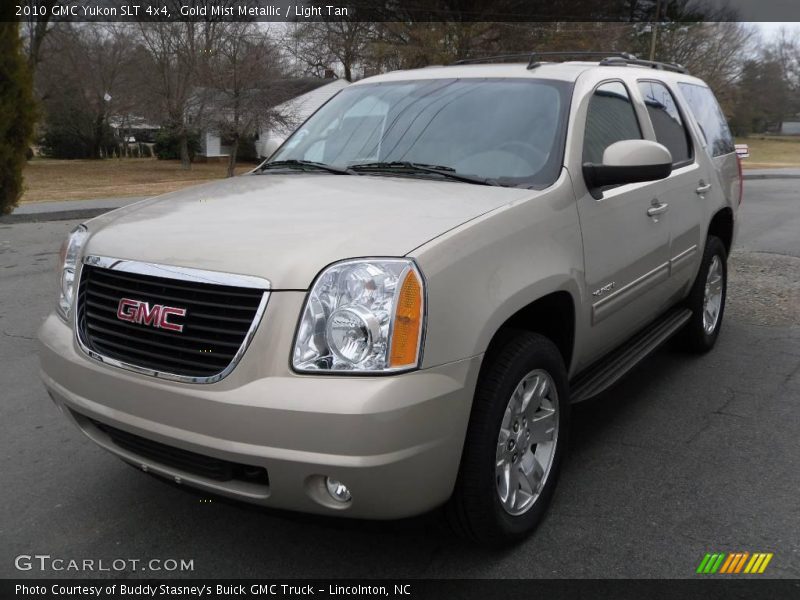 Gold Mist Metallic / Light Tan 2010 GMC Yukon SLT 4x4