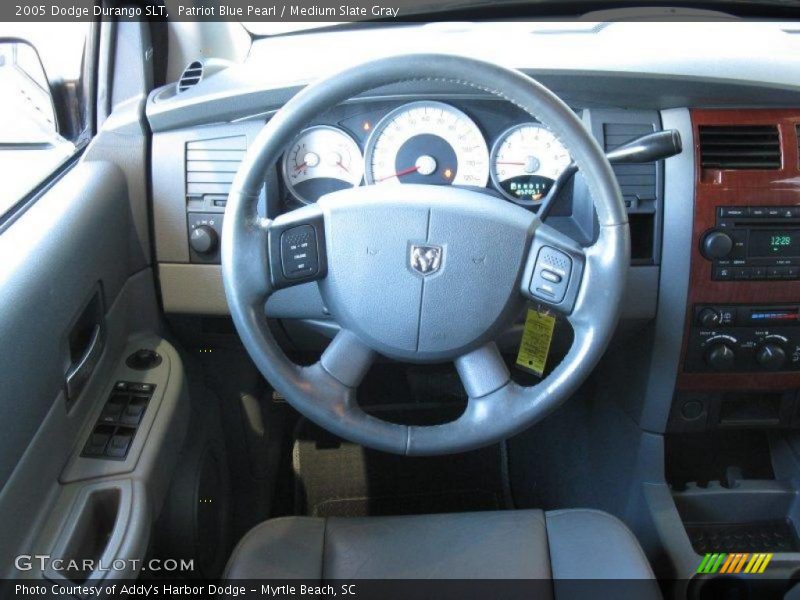 Patriot Blue Pearl / Medium Slate Gray 2005 Dodge Durango SLT