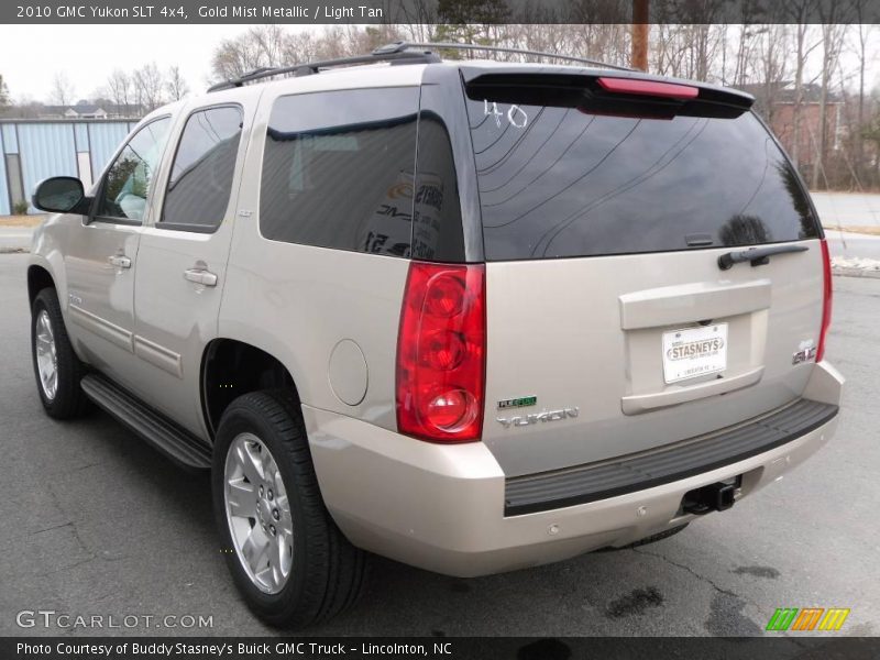 Gold Mist Metallic / Light Tan 2010 GMC Yukon SLT 4x4