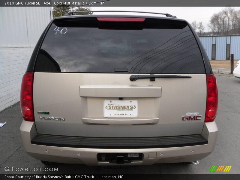 Gold Mist Metallic / Light Tan 2010 GMC Yukon SLT 4x4