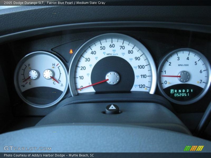 Patriot Blue Pearl / Medium Slate Gray 2005 Dodge Durango SLT
