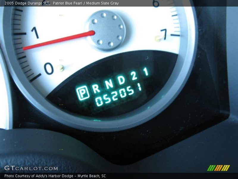 Patriot Blue Pearl / Medium Slate Gray 2005 Dodge Durango SLT