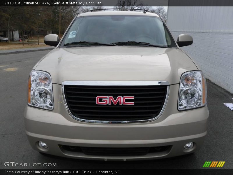 Gold Mist Metallic / Light Tan 2010 GMC Yukon SLT 4x4