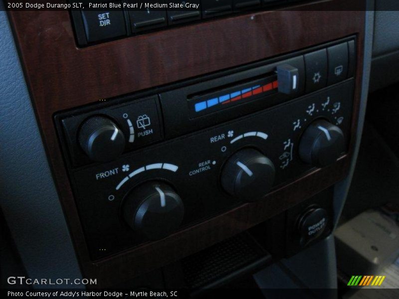Patriot Blue Pearl / Medium Slate Gray 2005 Dodge Durango SLT