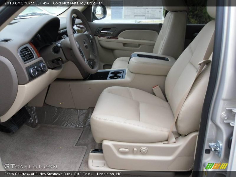 Gold Mist Metallic / Light Tan 2010 GMC Yukon SLT 4x4