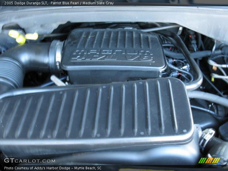 Patriot Blue Pearl / Medium Slate Gray 2005 Dodge Durango SLT