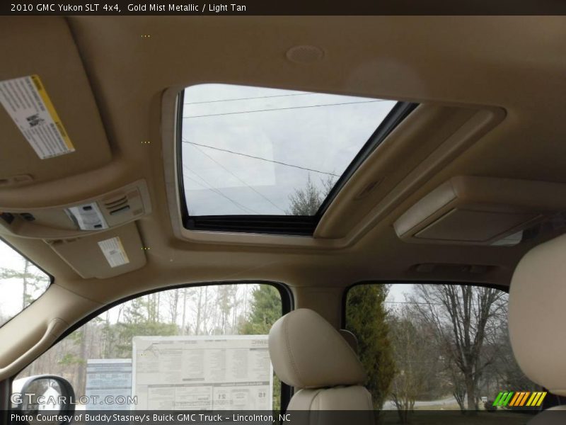 Gold Mist Metallic / Light Tan 2010 GMC Yukon SLT 4x4