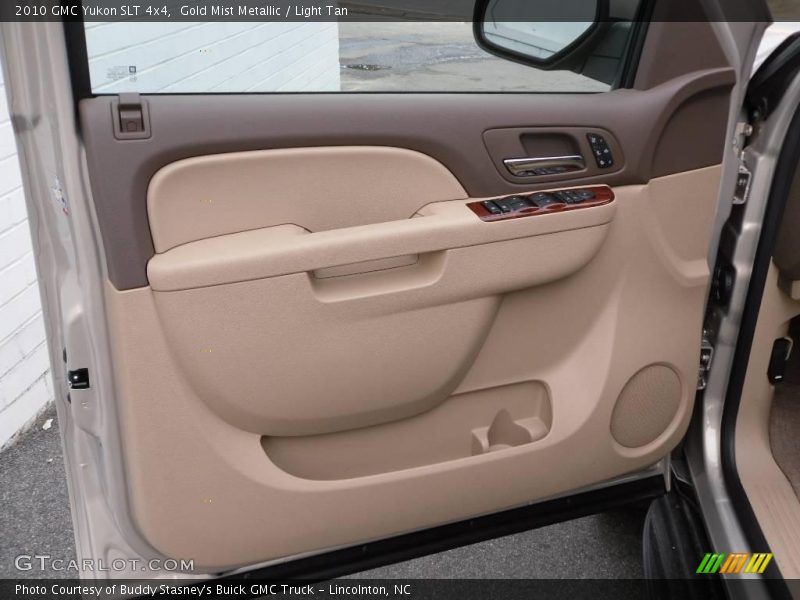 Gold Mist Metallic / Light Tan 2010 GMC Yukon SLT 4x4