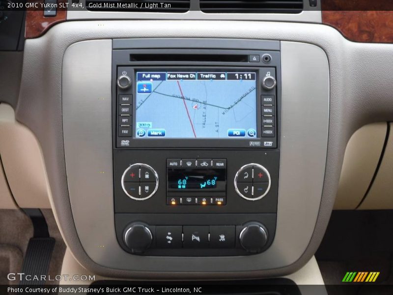 Gold Mist Metallic / Light Tan 2010 GMC Yukon SLT 4x4