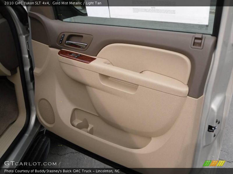 Gold Mist Metallic / Light Tan 2010 GMC Yukon SLT 4x4