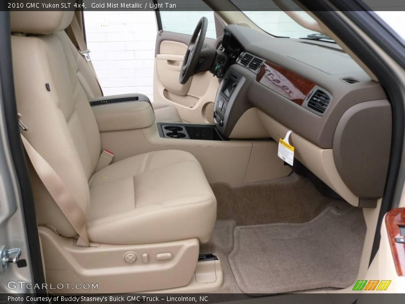 Gold Mist Metallic / Light Tan 2010 GMC Yukon SLT 4x4