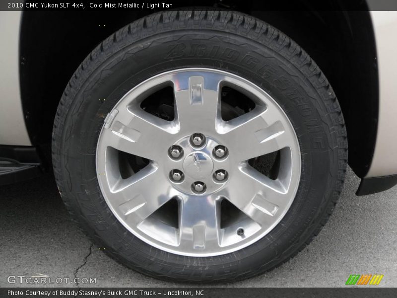 Gold Mist Metallic / Light Tan 2010 GMC Yukon SLT 4x4
