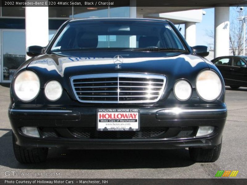 Black / Charcoal 2002 Mercedes-Benz E 320 4Matic Sedan