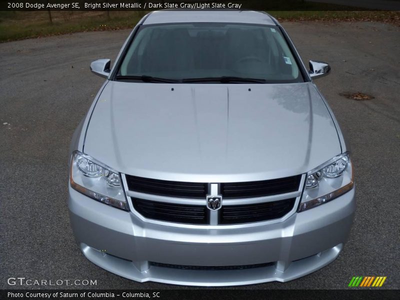 Bright Silver Metallic / Dark Slate Gray/Light Slate Gray 2008 Dodge Avenger SE