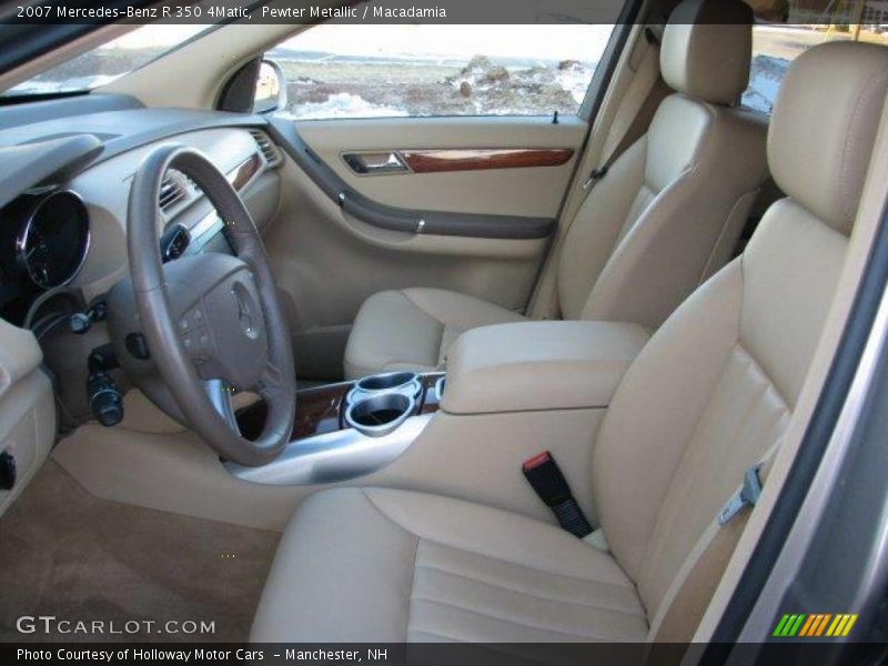 Pewter Metallic / Macadamia 2007 Mercedes-Benz R 350 4Matic