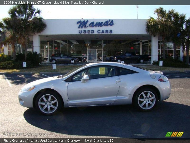 Liquid Silver Metallic / Dark Charcoal 2006 Mitsubishi Eclipse GT Coupe