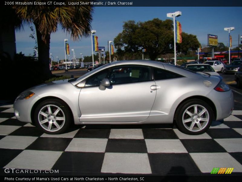 Liquid Silver Metallic / Dark Charcoal 2006 Mitsubishi Eclipse GT Coupe