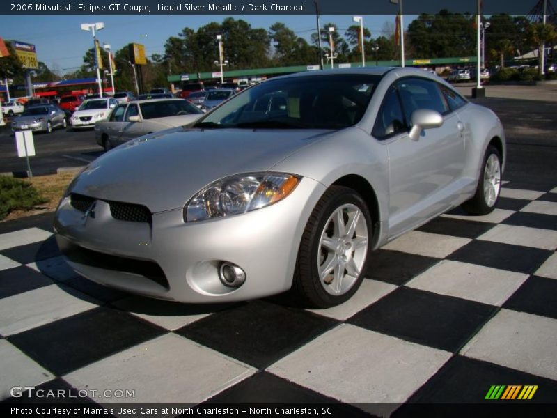Liquid Silver Metallic / Dark Charcoal 2006 Mitsubishi Eclipse GT Coupe