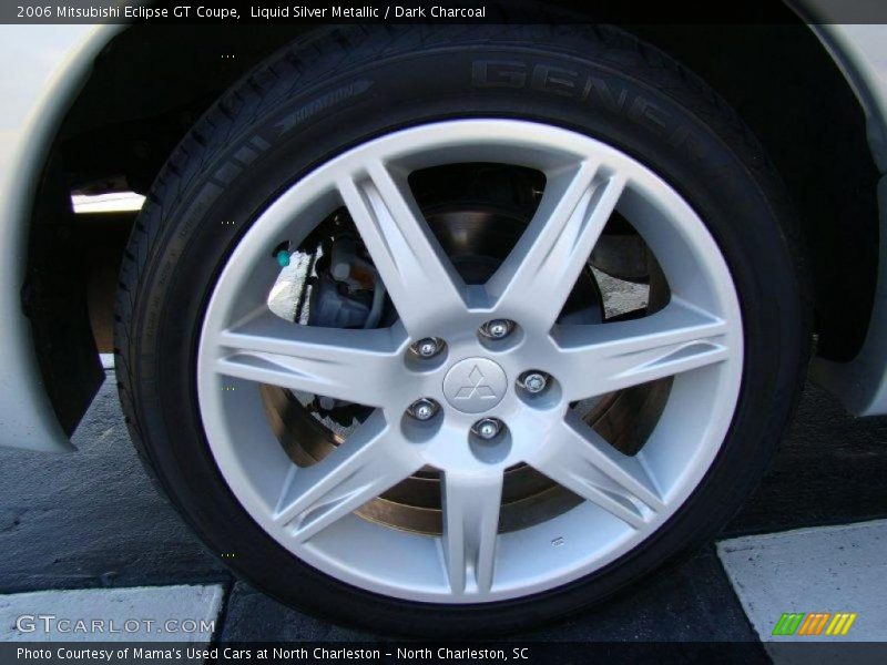Liquid Silver Metallic / Dark Charcoal 2006 Mitsubishi Eclipse GT Coupe