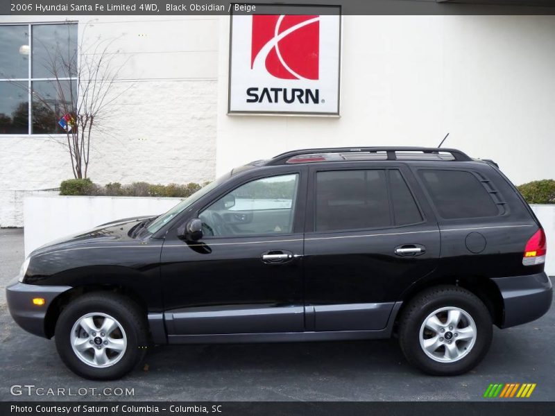 Black Obsidian / Beige 2006 Hyundai Santa Fe Limited 4WD