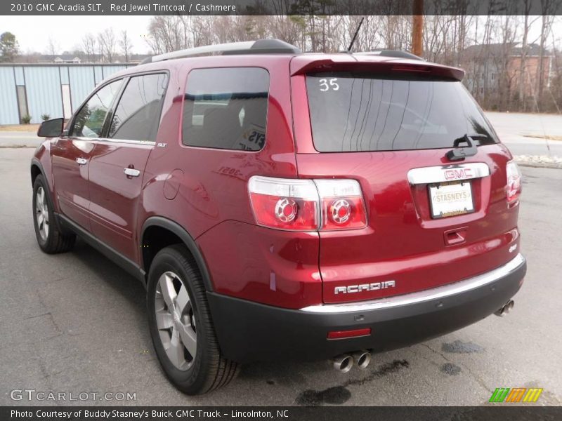 Red Jewel Tintcoat / Cashmere 2010 GMC Acadia SLT