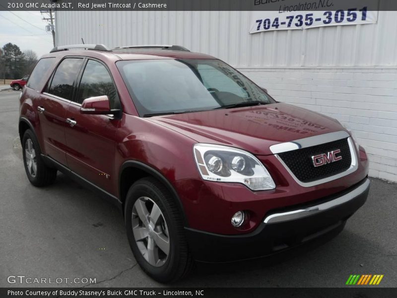 Red Jewel Tintcoat / Cashmere 2010 GMC Acadia SLT