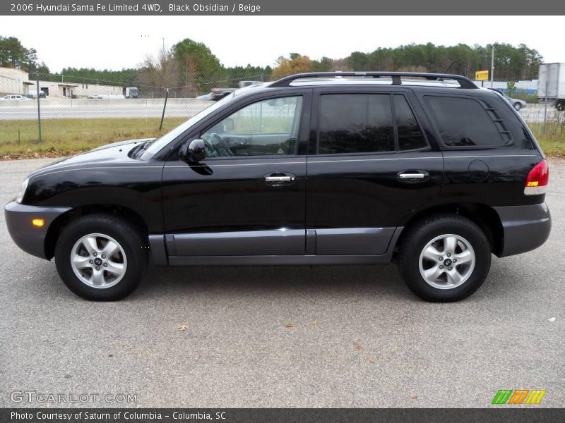 Black Obsidian / Beige 2006 Hyundai Santa Fe Limited 4WD