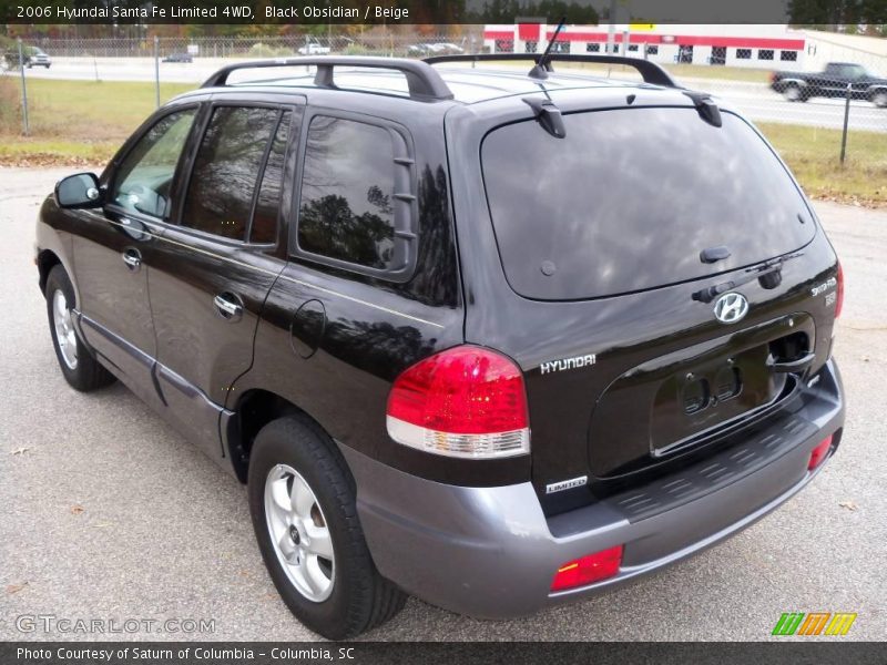Black Obsidian / Beige 2006 Hyundai Santa Fe Limited 4WD