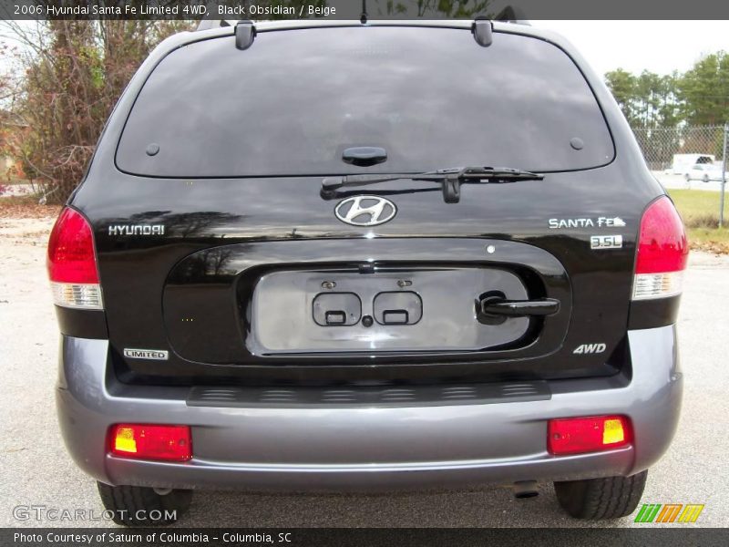 Black Obsidian / Beige 2006 Hyundai Santa Fe Limited 4WD