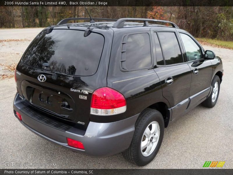 Black Obsidian / Beige 2006 Hyundai Santa Fe Limited 4WD