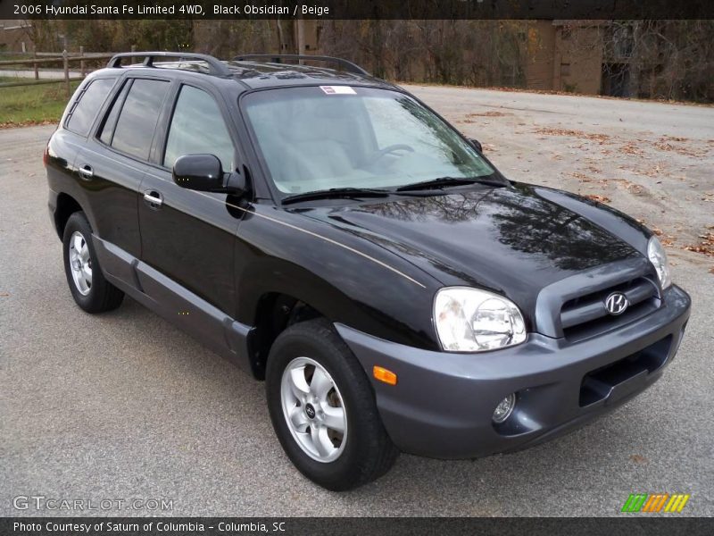 Black Obsidian / Beige 2006 Hyundai Santa Fe Limited 4WD