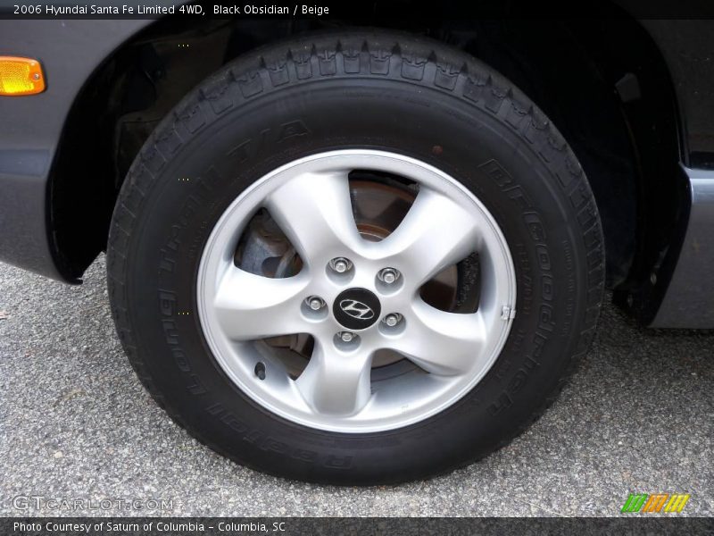 Black Obsidian / Beige 2006 Hyundai Santa Fe Limited 4WD