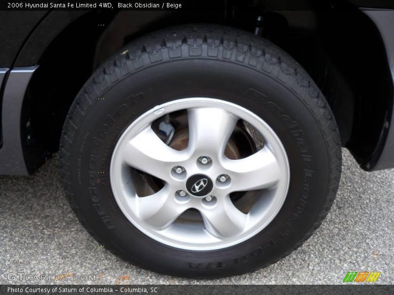 Black Obsidian / Beige 2006 Hyundai Santa Fe Limited 4WD