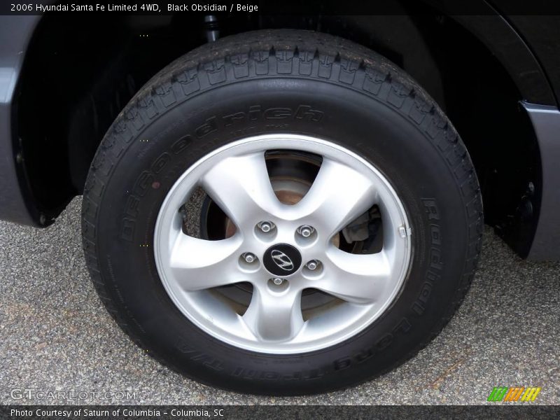 Black Obsidian / Beige 2006 Hyundai Santa Fe Limited 4WD
