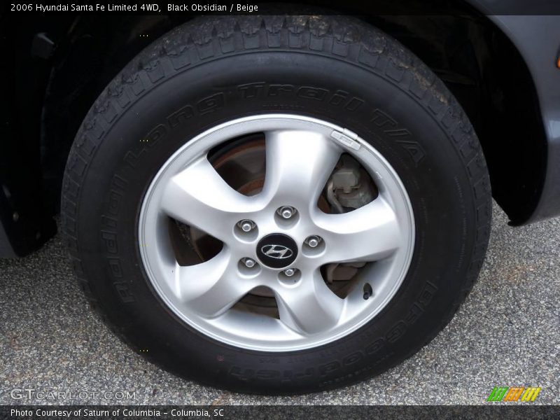 Black Obsidian / Beige 2006 Hyundai Santa Fe Limited 4WD
