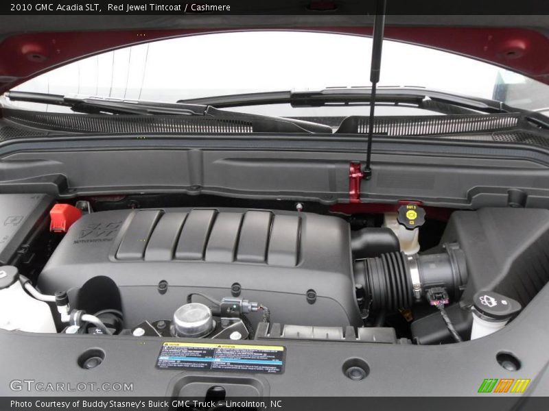 Red Jewel Tintcoat / Cashmere 2010 GMC Acadia SLT